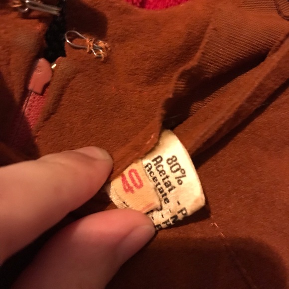 Velvety orange dress - Picture 6 of 6